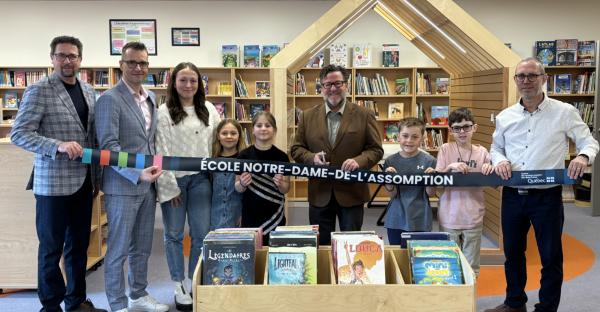 Des améliorations très appréciées par les élèves à l’école primaire de Daveluyville