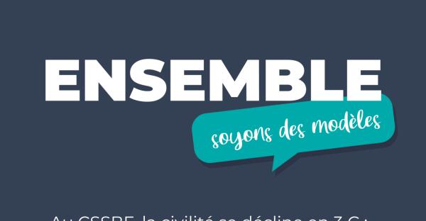 Le CSSBF lance une campagne sur la civilité dans ses établissements